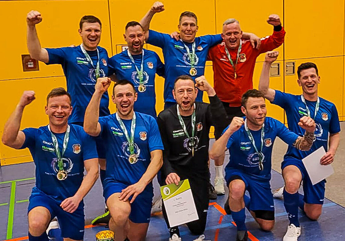 Futsal-Landessieger Ü 32-Herren 2026 © SFV