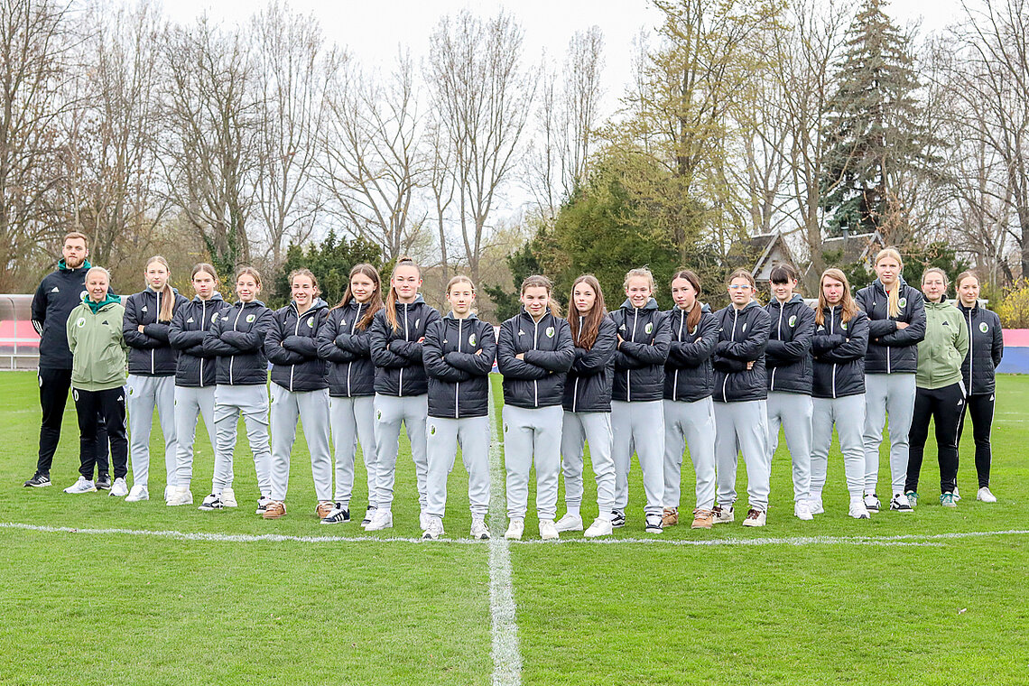 U 16-Juniorinnen Landesauswahl 2025/2026 © SFV