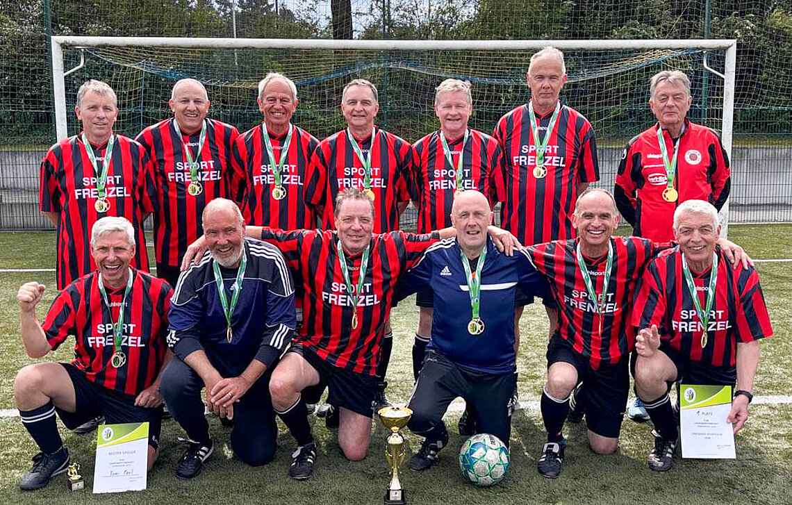 Siegerteam Ü 60-Landesmeisterschaft 2026: Dresdner SC 1898 © SFV
