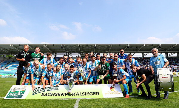 Chemnitzer FC Sieger Sachsenpokal