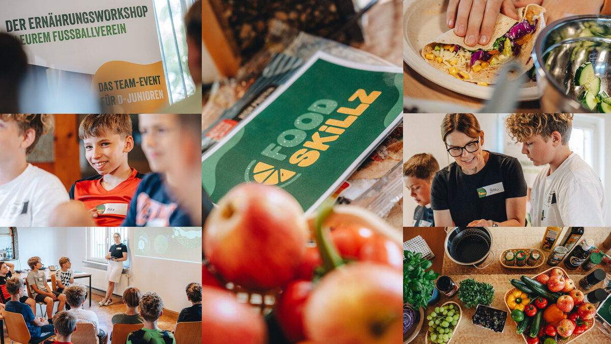 Eindrücke vom Ernährungs-Workshop von FOODSKiLLZ
