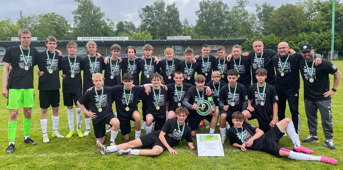 Landesmeister C-Junioren 2024/2025: JFV Neuseenland © SFV