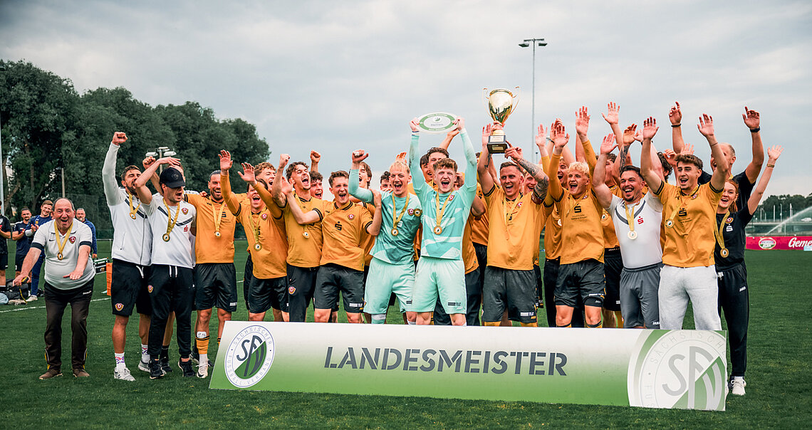 Meister Sachsenliga Herren 2025/2026: SG Dynamo Dresden U 23 © SG Dynamo Dresden