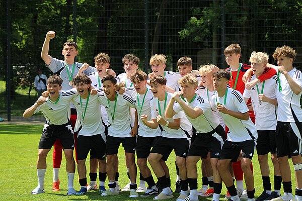 U 16 junioren landesauswahl holt bronze beim dfb sichtungsturnier
