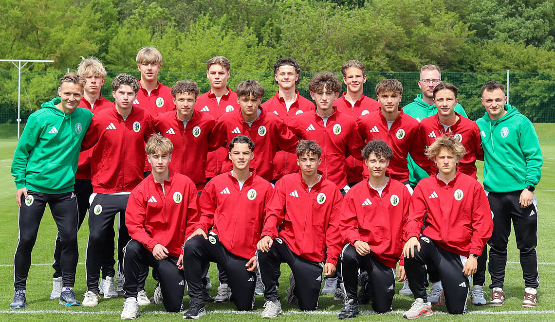 Landesauswahl der U 16-Junioren © SFV