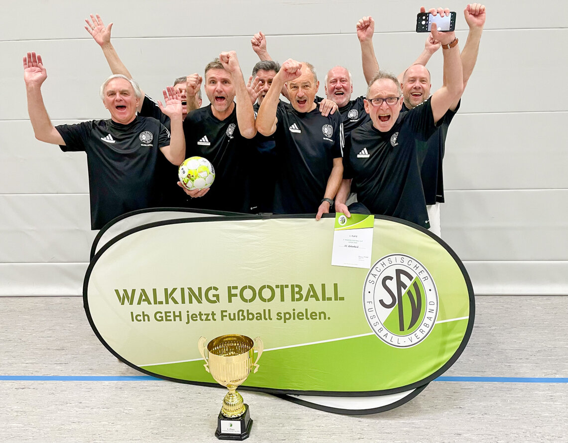 Sieger 2. Walking-Football Cup: SC Eckenhaid © SFV