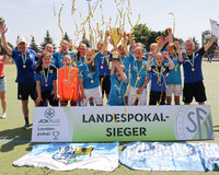 Siegerinnen AOK PLUS Landespokal D-Juniorinnen 2024/2025: Chemnitzer FC © Madlen Straube