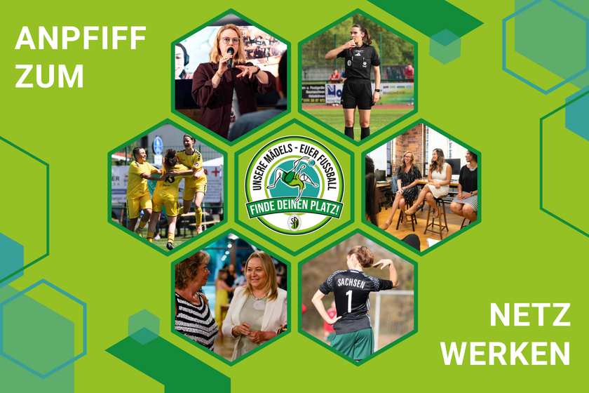 Im Rahmen der Kampagne Unsere Mädchen. Euer Fußball. setzen wir auf Netzwerken und veranstalten ein erstes Event Anfang November.