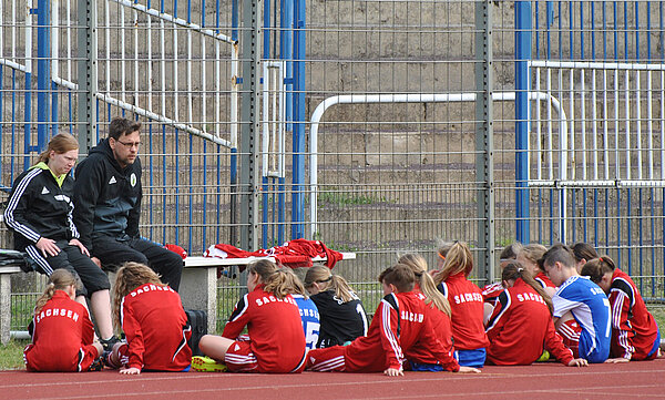 U 12-Juniorinnen Landesauswahl Mai 2019 NOFV-Pokal
