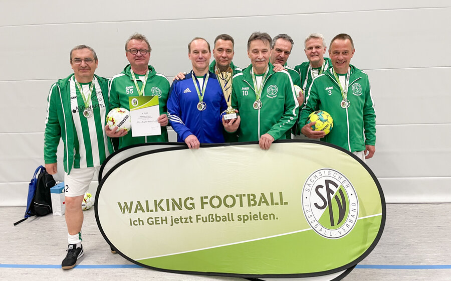 1. Sachsenmeister Walking-Football: SV Liegau-Augustusbad © SFV