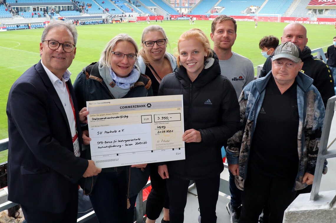 Beim Laednerspiel in Chemnitz hieß es am Ende 5 zu 1 gegen Serbien.