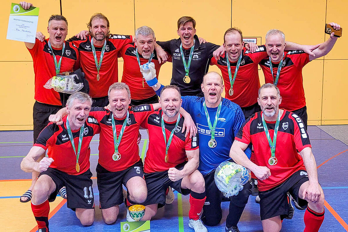 Futsal-Landessieger Ü 50-Herren 2026 © SFV