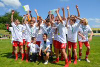 Landesmeister D-Junioren 2023/2024: RasenBallsport Leipzig II © Ralf-Dietmar Günther