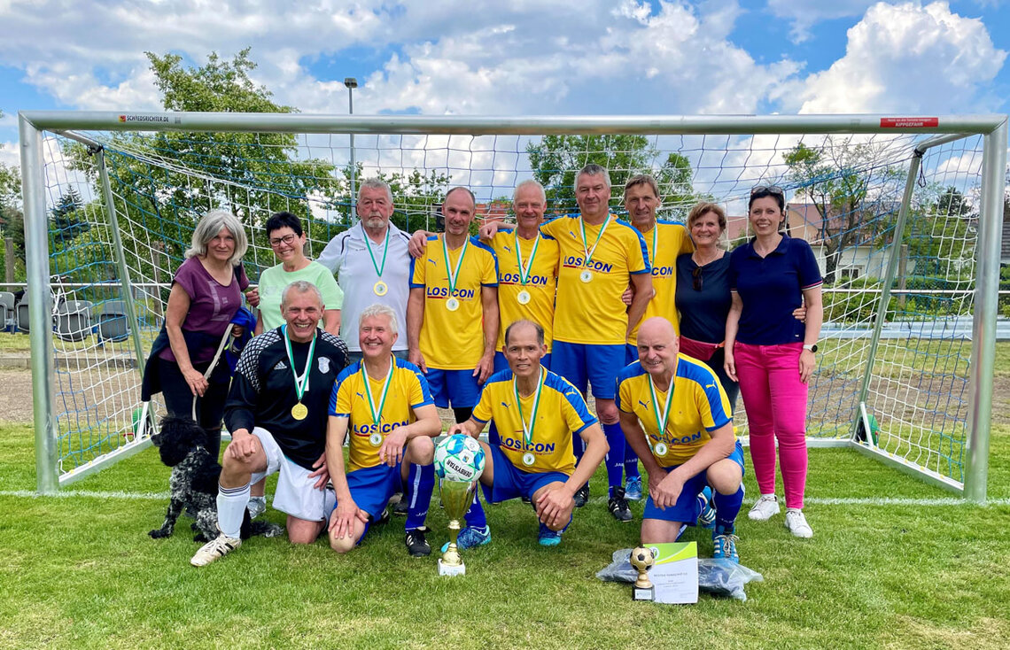 Sieger Ü 60-Landesmeisterschaft: FV Neuhausen/Cämmerswalde © SFV