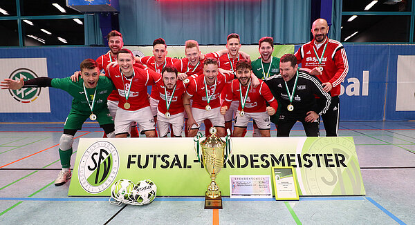 Futsal-Landesmeister Herren 2018/2019: VfL 05 Hohenstein-Ernstthal © Alexander Rabe