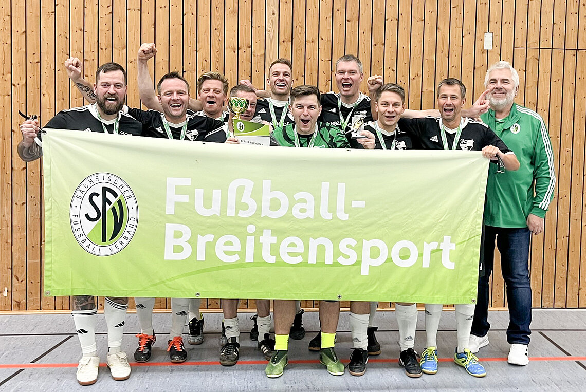 Sieger Ü 40-Hallenlandesmeisterschaften 2026: SV Tanne Thalheim © SFV