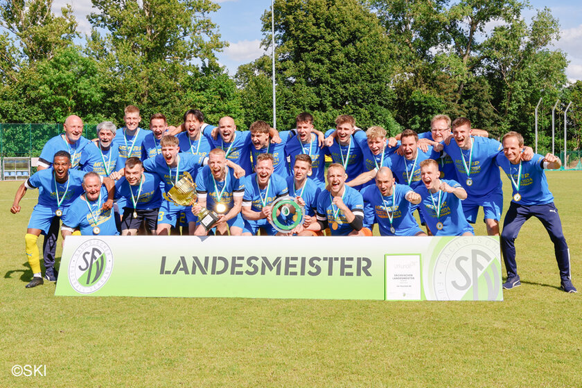 Landesmeister Herren 2023/2024: SG Taucha 99 © Sabine Kirsten