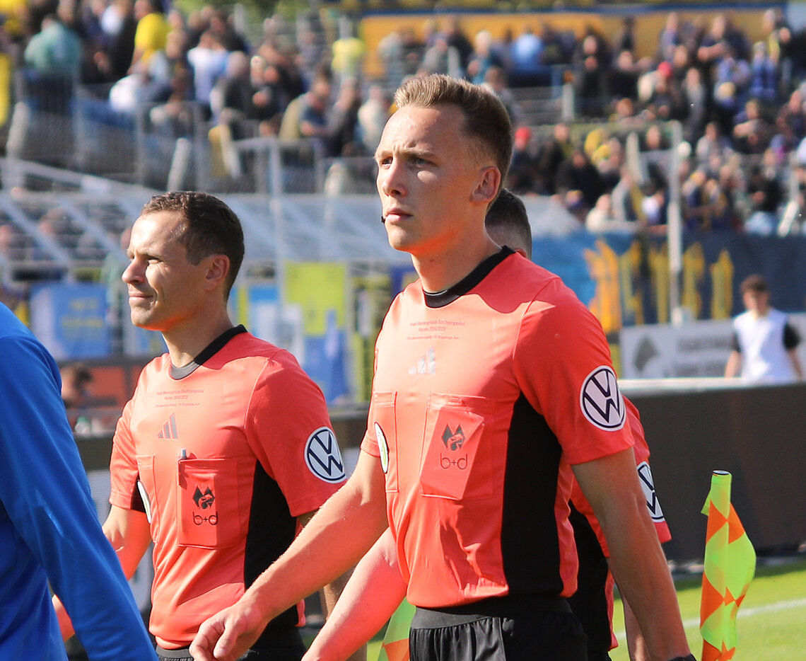 Max Kluge beim Finale Lok vs. Aue letztes Jahr © SFV