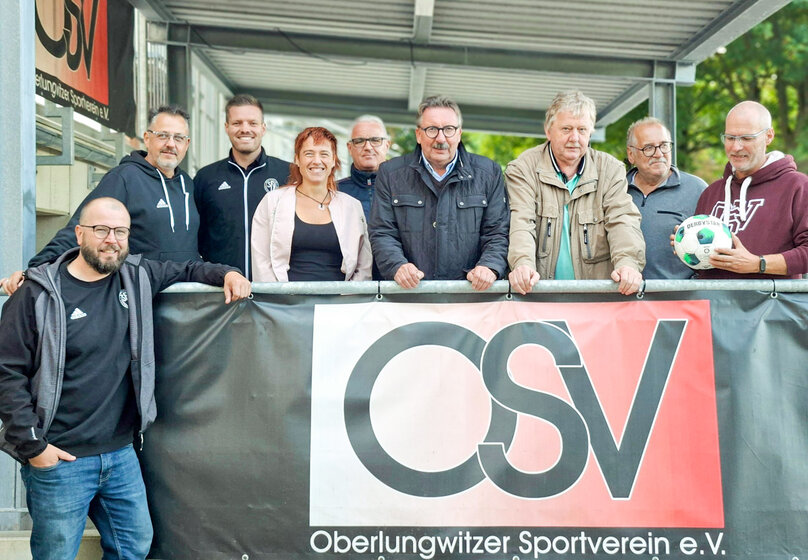 Der SFV-Sicherheitsausschuss bei seiner Tagung beim Oberlungwitzer SV. © SFV