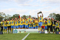 Sieger Wernesgrüner Sachsenpokal 2024/2025: 1. FC Lokomotive Leipzig © SFV