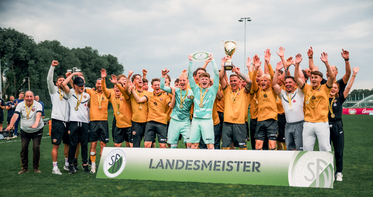 Meister Sachsenliga Herren 2025/2026: SG Dynamo Dresden U 23 © SG Dynamo Dresden
